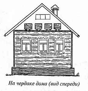 Ульи на чердаке Ульи на чердаке